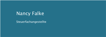 Nancy Falke Steuerfachangestellte